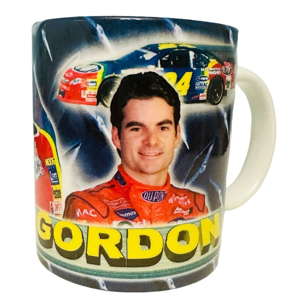 Jeff Gordon Nascar Mug #24 DuPont Monte Carlo Coffee Cup